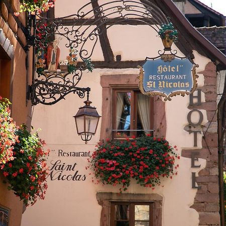 Hôtel le Saint Nicolas Riquewihr Esterno foto