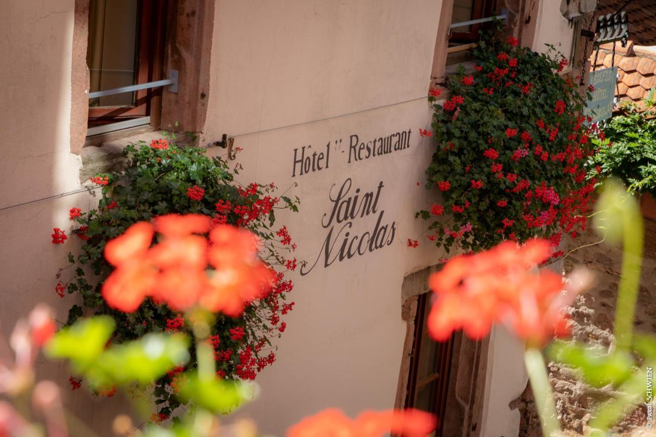 Hôtel le Saint Nicolas Riquewihr Esterno foto