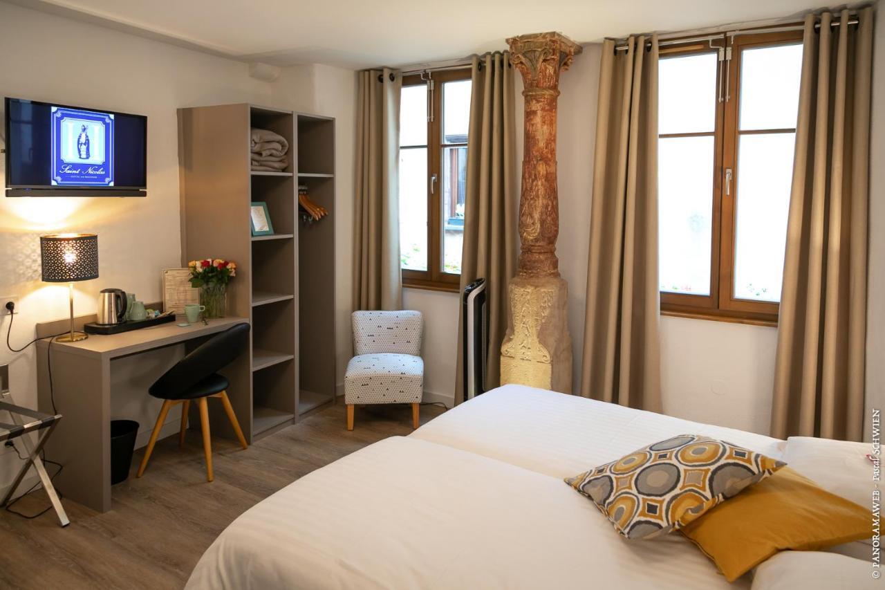 Hôtel le Saint Nicolas Riquewihr Esterno foto